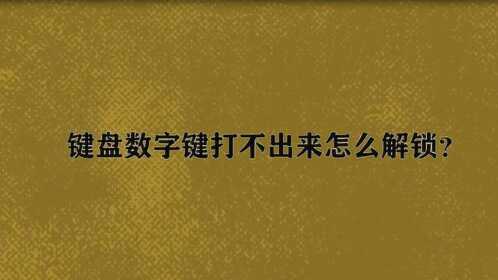 电脑数字键打不出数字_电脑数字键打出来的是符号_数字键电脑打出字母