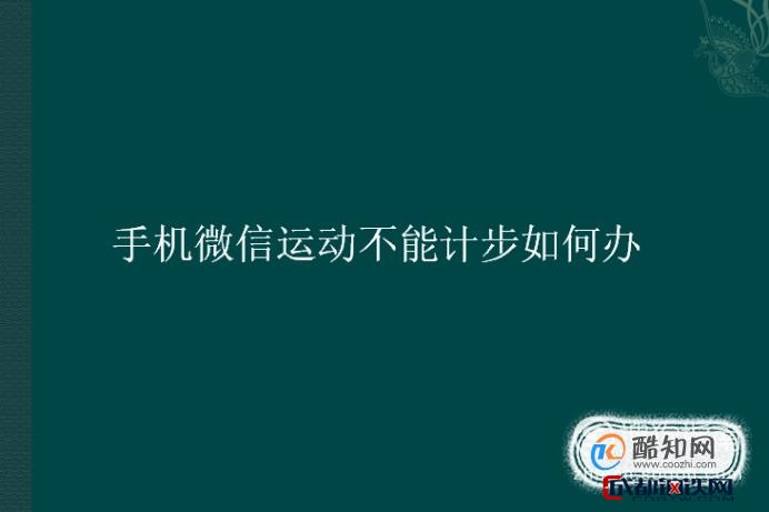 计步微信_微信运动计步有钱赚吗_微信运动不计步怎么办